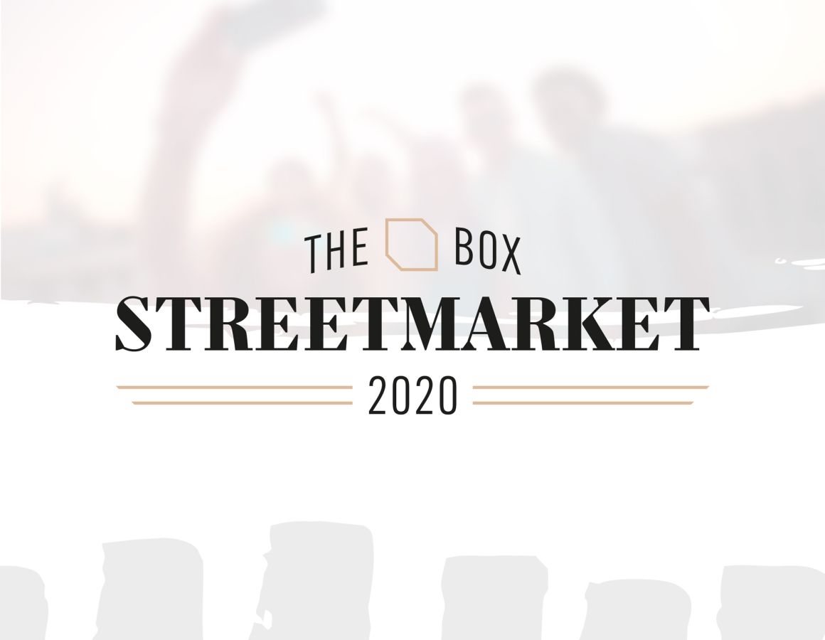 Das Logo des The Box Streetmarket 2020.